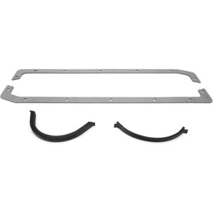 Cometic - C5104-094 - Oil Pan Gasket Set Sbc Iron Eagle/Gm Rocket Blk