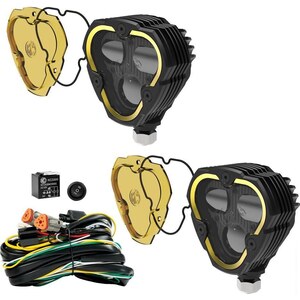 KC Lights - 284 - Flex Era 3 Dual Mode SAE Fog Light Kit Pair
