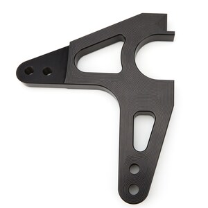 MPD Racing - MPD14135 - RH Steering Arm Pavement Black Aluminum