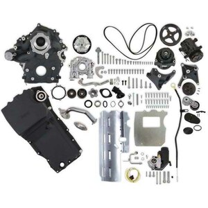 Holley - 20-340BK - Complete Acc. Drive/Oil Sys. Ford 7.3L Godzilla