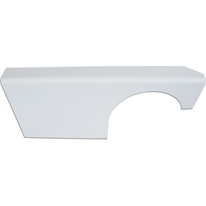 Fivestar - 020-27A-WR - Quarter Panel Aluminum Right Modified White