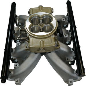 FiTech Fuel Injection - 37006 - Retro LS Port 750 HP EFI System w/LS1 Intake