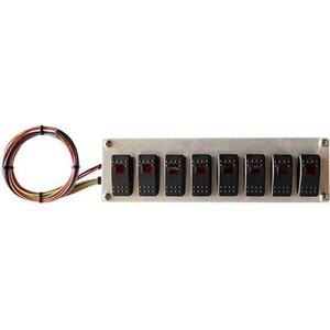 American Autowire - 510923 - Rocker Switch Panel 8 Switches