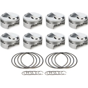 RaceTec Pistons - 1000690 - Bbc Dome Piston Set 4.500 Bore +32.7Cc