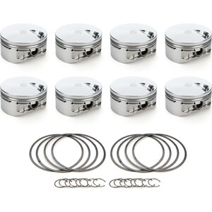 RaceTec Pistons - 1001266 - Bbc Ft Piston Set 4.500 Bore -3Cc