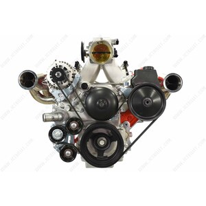 ICT Billet - 551565LS0WP-3 - LS Truck Turbo Alternator Power Steering Bracket