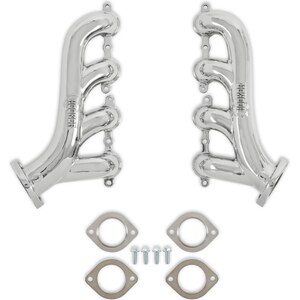 Hooker - 8503-1HKR - Exhaust Manifold Set GM LS Swap Cast SS Polished