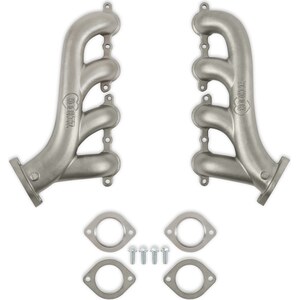 Hooker - 8503HKR - Exhaust Manifold Set GM LS Swap Cast SS