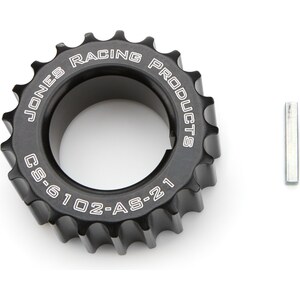 Jones Racing Products - CS-6102-AS-21 - HTD CRANKSHAFT PULLEY 21 TOOTH 1-1/8 ID 1/8IN KEY