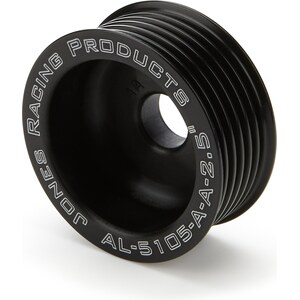 Jones Racing Products - AL-5105-A-A-2.5 - Pulley Alt. 2.5in OD 6-Grv Serpentine .59