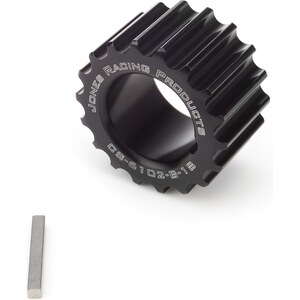 Jones Racing Products - CS-6102-B-18 - Pulley Crankshaft HTD 18 Tooth 1in Wide