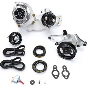 Jones Racing Products - 1441-AL-72 - Serpentine Drive Kit Sbc W/ P/S - W/P & Alt