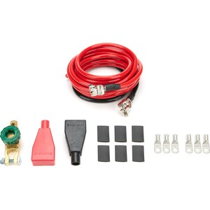 QuickCar - 57-005 - Battery Cable Kit 4 Ga. 15ft Red & 2ft Black