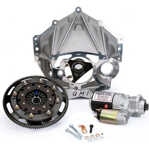 Quarter Master - 10038591ZZ - Bellhousing Kit Alum 5.5in RM V-Drive