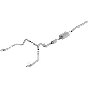 Borla - 140773 - Cat Back Exhaust System GM Fullsize Truck 2019-23