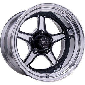 Billet Specialties - BRS23510L6155 - Street Lite Black Wheel 15X10 5.5IN BS