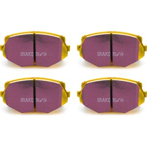 EBC Brakes - DP41002R - EBC Brakes Brake Pads Yellowstuff Front Mazda Miata 94-05