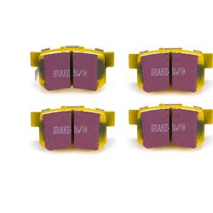 EBC Brakes - DP41193R - EBC Brakes Brake Pads Yellowstuff Rear Honda