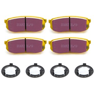 EBC Brakes - DP41816R - EBC Brakes Brake Pads Yellowstuff Rear Toyota Land Crusier