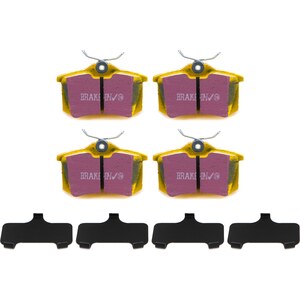 EBC Brakes - DP4680R - EBC Brakes Brake Pads Yellowstuff Rear Volkswagen / Audi