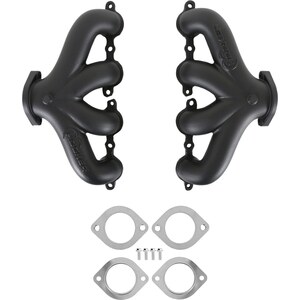 Hooker - 8504-3HKR - Exhaust Manifold Set GM LS - Center Dump