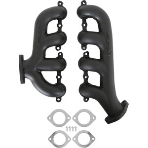 Hooker - 8506-3HKR - Exhaust Manifold Set GM LS w/SBC Exit
