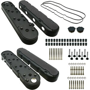 Specialty Products - 8536BK - GM LS Engine Valve Cover 2-Piece Tall