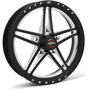 Race Star Industries - 63-53547172B - 63 Pro Forged 15x3.50 Lu g Mount Black Anodized
