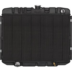 Cold Case Radiators - FOM588B - 70 Mustang Radiator Big Block Man Trans Blk