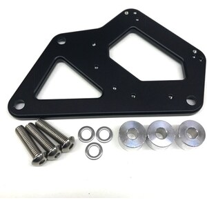 Drag Race Solutions - 6600-300B - Cylinder Head Coil Mount Bracket - BBC Black