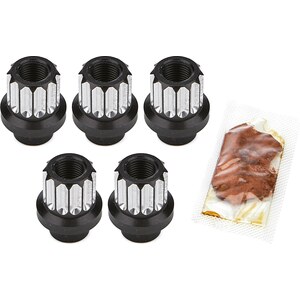 Drag Race Solutions - 7205-500M - Billet Aluminum 12pt Lug Nuts - 1/2 5pk