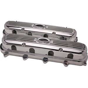 Billet Specialties - P95570 - Valve Covers Gen V LT Ribbed Polished