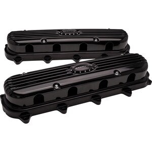 Billet Specialties - P95575 - Valve Covers Gen V LT Ribbed Black