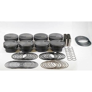 Mahle Pistons - 928980200 - Bbc Dome Powerpak Piston Set 4.500 Bore +38Cc