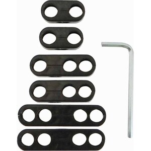 Moroso - 72166 - Wire Separator Kit Split-Design Black