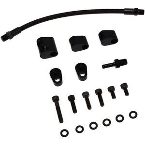 Top Street Performance - 81054BK - LS Steam Vent Kit Black