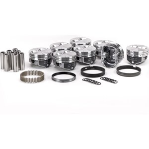 KB Performance Pistons - KB134KTM.040 - SBC Flat Top Piston Set 4.040 Bore w/Rings