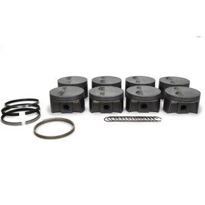 Mahle Pistons - 930206530 - SBC FT PowerPak Piston Set 4.030 Bore -2.0cc