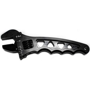 Brian Tooley Racing - ANWRCH01B - 3-12AN Adjustable Wrench Black Aluminum