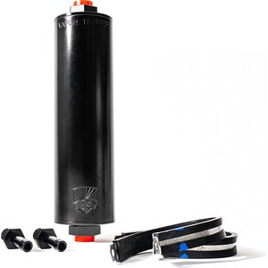 Vapor Trapper - VT8BLK-3/8-B - Basic Install Package 8in Black w/Dell Clamps