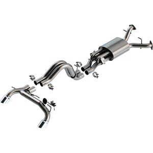Borla - 140934 - 22-   Ford Bronco 3.0L Cat Back Exhaust Kit