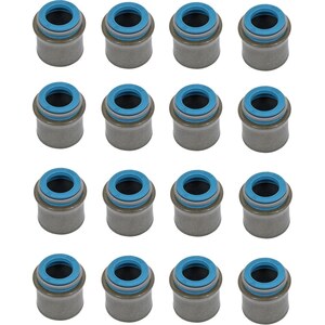 Cometic - 3237V-16 - Vale Stem Seals 16pk Flouro-Viton Metal Body