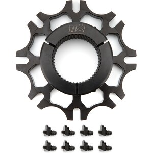 Ti22 Performance - TIP4025 - Brake Rotor Hub Inboard Splined Black Aluminum