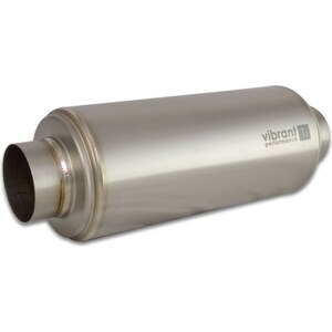 Vibrant Performance - 17527 - Resonator  2.5in Inlet/ Outlet x 16in Long