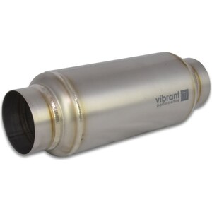 Vibrant Performance - 17525 - Resonator  2.5in Inlet/ Outlet x 12in Long