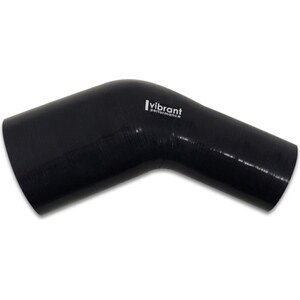 Vibrant Performance - 19773 - 45 Degree Transition Hose 3.5in I.D. to 4in