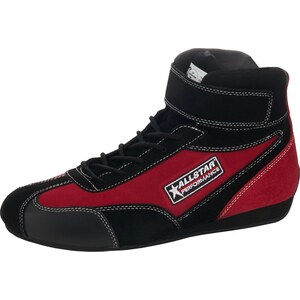 Allstar Performance - ALL918722 - Driving Shoes Black/Red SFI3.3/5 Pro Series 7.0