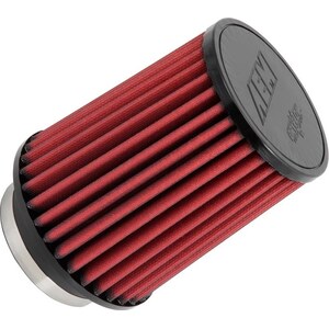 AEM - AEM-21-2058DK - Air Filter Element - DryFlow - Clamp-On - Round - 6 in Diameter - 7 in Tall - 4 in Flange - Synthetic - Red - Universal
