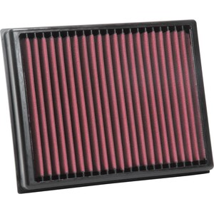 AEM - AEM-28-30086 - Air Filter Element - Panel - 11.813 x 9.344 in - 1.625 in Tall - Synthetic - Red - Ford Midsize SUV / Truck 2015-23