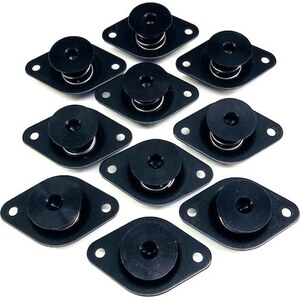 Drag Race Solutions - 4010-600E-B - Qtr Turn Self Eject Alm Fastener Large Hex Head